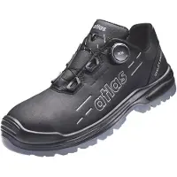 Atlas Sicherheitsschuh SCHUHE "MAX 150 PRO BOA" Gr. 43, schwarz, 43, Obermaterial: 50% Rindsleder Leather cow. 50% Lammleder LEL., Schuhe, Sicherheitsschuh