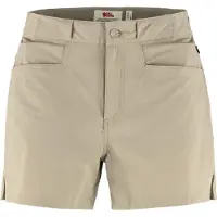 Fjällräven Kurze Hose High Coast Lite Damen Fossil-Größe 42