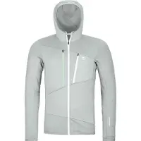 Ortovox - Fleece Grid Hoody - Fleecejacke Gr XL grau