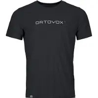 Ortovox - 150 Cool Brand T-Shirt - Merinoshirt Gr XL schwarz