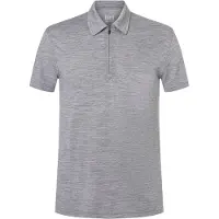 Super.natural Zip Regular Fit Kurzarm-poloshirt