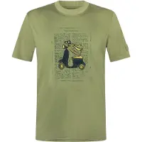 Super.natural - Racing Dachshund Bio Jersey Tee - Merinoshirt Gr XL oliv