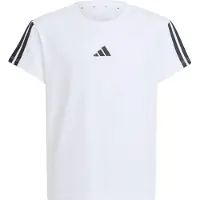Adidas - Girl's 3-Stripes Tee - T-Shirt Gr 140 weiß