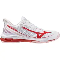 Mizuno WAVE EXCEED TOUR 7 AC(W) / Weiß/Feurig Rot/Pinkesque / 40,0/6,5