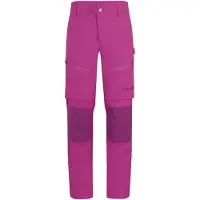 TROLLKIDS - Kid's Nordfjord Zip-Off Pants Slim Fit - Trekkinghose Gr 164 rosa/lila