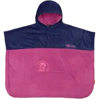 TROLLKIDS - Kid's Kvalvika Surf Poncho - Surf Poncho Gr 98 rosa