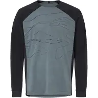 Vaude - Moab L/S Pro Shirt - Radtrikot Gr L grau