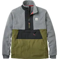 Passenger - Woodland Hoodless 2.0 1/2 Zip Recycl. Polar Fleece - Fleecejacke Gr S grau