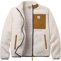 Passenger - Trekker 2.0 Recycled Deep-Pile Sherpa Fleece - Fleecejacke Gr S beige
