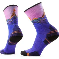 Smartwool - Women's Hike Targeted Cushion Sunrise Crew - Wandersocken Gr 42-45 lila