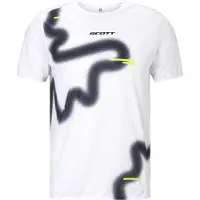 SCOTT - Leichtes und atmungsaktives T-Shirt – Herren – RC Run SS Tee - RC Run SS Tee M White/Black für Herren - Größe M - schwarz