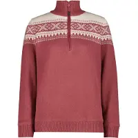 CMP Woman Fleece Sweat Knitted WP peony (B709) 44
