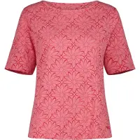 CMP - Women's S/S T-Shirt Floral - Funktionsshirt Gr 48 rosa