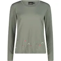 CMP - Women's L/S T-Shirt - Funktionsshirt Gr 46 oliv
