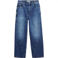 Armedangels HAAYI LOW WAIST BAGGY JEANS | 100% Recycelte Baumwolle Non Stretch - blau (26-32)
