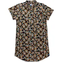 KAVU - Women's Girl Party Dress - Kleid Gr S braun