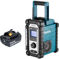 Makita DMR 116 F1 Akku Baustellenradio 14,4 - 18 V AM FM AUX + 1x Akku 3,0 Ah - ohne Ladegerät