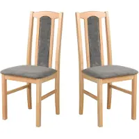 LeafDesign ESSZIMMERSTUHL - 2er-Set Bos 7 grandson aston 6