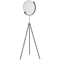 Globo LED Stehleuchte Miro 24W dimmbar Fernbedienung CCT warm-/tageslichtweiss Schwarz matt Metall Aluminium 168cm