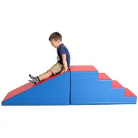 IGLU Spielbauklötze XL Rutsche riesige Softbausteine Motorikförderung für Kinder Kinderrutsche
