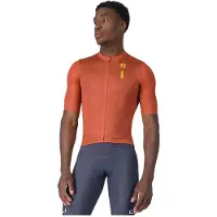 Castelli - Drittone Logo Jersey - Radtrikot Gr M rot