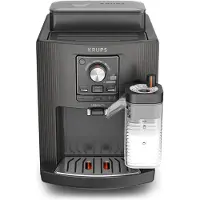 Krups EA402H, Espressomaschine, 2 l, Kaffeebohnen, Eingebautes Mahlwerk, 1450 W, Schwarz