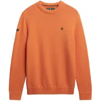 Superdry für Herren. M6110717A Orangefarbener Preppy-Pullover aus Baumwolle (M), Lässig