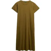 Superdry für Damen. W8011868A Kleid Tone grün (M), Lässig, Baumwolle, Kurzarm