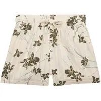 Superdry für Damen. W7110497A Shorts Printed Beach beige (L), Lässig, Baumwolle