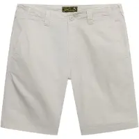 Superdry für Herren. M7110497A Utility Chino Shorts grau (34), Lässig, Baumwolle