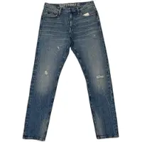 Superdry für Herren. M7010888A Vintage Slim Jeans blau (34/32), Lässig, Baumwolle, Denim