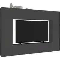 Dmora Wohnzimmermöbel Luigi, 100 % Italy, cm 260x30h180, Anthrazit