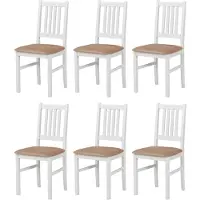 LeafDesign ESSZIMMERSTUHL - 6er-Set Bos 1 weiss zetta 292