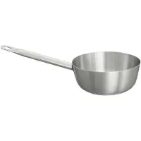 Schneider Edelstahl Sauteuse 1,0 Liter Ø 160 mm Höhe 60 mm Induktionsgeeignet