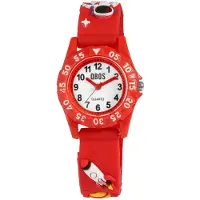 QBOS Kinder Armbanduhr aus Silikon für Kinder, Weltall Motive, gut leserlich