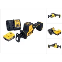 DeWalt DCS 369 M1 Akku Säbelsäge Reciprosäge 18 V Brushless + 1x Akku 4,0 Ah + Ladegerät