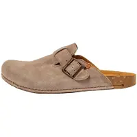 El naturalista Unisex. 257961220005_020 Leder Clogs N5796 Balance grau (39), 1 bis 3 cm, Schnalle, Lässig