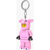 LEGO Up Lego Minifiguren Leuchtender Schweine-schlüsselanhänger 8 Cm