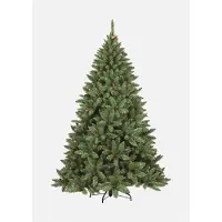 Dmora Weihnachtsbaum 120 cm Stoccolma, Künstliche Kiefer, Realistischer Baum, Tannenbaum, 89x89 h120 cm, Grün