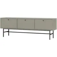 Masseno TV-Schrank TORINO 180 cm Fernsehschrank mit 3 Türen TV-Lowboard für Wohnzimmer Modern 180x40,8x62,5 cm Hellgrün / Hellgrün