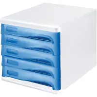 Helit H2401734 Schreibtischablage Kunststoff Blau (H2401734)