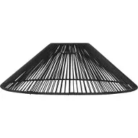 Star Trading Lampenschirm Vide outdoor schwarz 58cm
