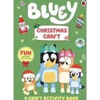 Bluey Bastelbuch für Kinder: Adventskalender, Weihnachtswichtel-Dorf & festliche Dekorationen
