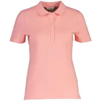 Gant Poloshirt "SLIM FIT ARCHIVE SHIELD PIQUE", Damen, Gr. S, hell pink, Piqué, Obermaterial: 97% Baumwolle, 3% Elasthan, slim fit normal, Rippbündchen, Shirts Poloshirt