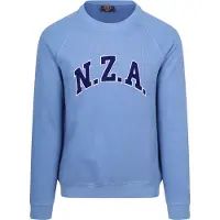 New zealand auckland (NZA) Sweater French Rib Logo Blau