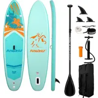 FunWater SUP-Stand-Up-Paddling-Board SUPFW70A, 3,5 Meter (Türkis)