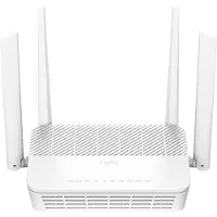 Cudy AX3000 2.5G Mesh Wi-Fi 6 Router, WR3000H 1.0, Wi-Fi 6 (802.11ax), Dual-Band (2,4 GHz/5 GHz), Ethernet/LAN, Weiß, Desktop-/Pol-Router
