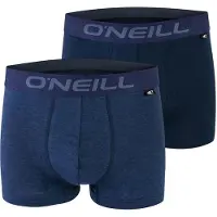 O'Neill Herren Boxershort Plain 2er Pack - Blue Mel Marine (4349P) - M
