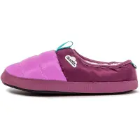 Nuvola . Hausschuhe für Herren Damen rutschfester Sohle warm gepolstert bequem lila 34-35 - UNSAD
