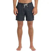 Quiksilver Stretch Printed Volley 16 Black Mini Mayhem XL